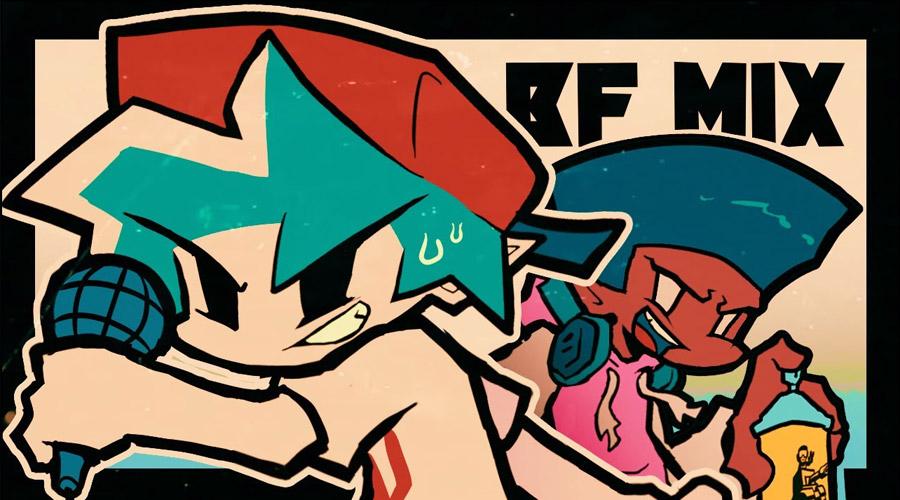 FNF 2Hot BF Mix