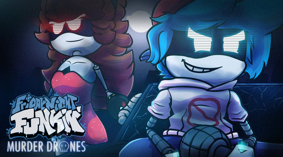FNF Web Attack: Murder Drones